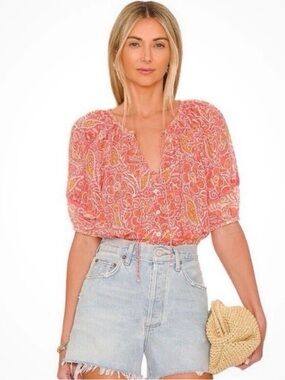 REVOLVE CLEOBELLA LAYLA organic cotton BLOUSE S